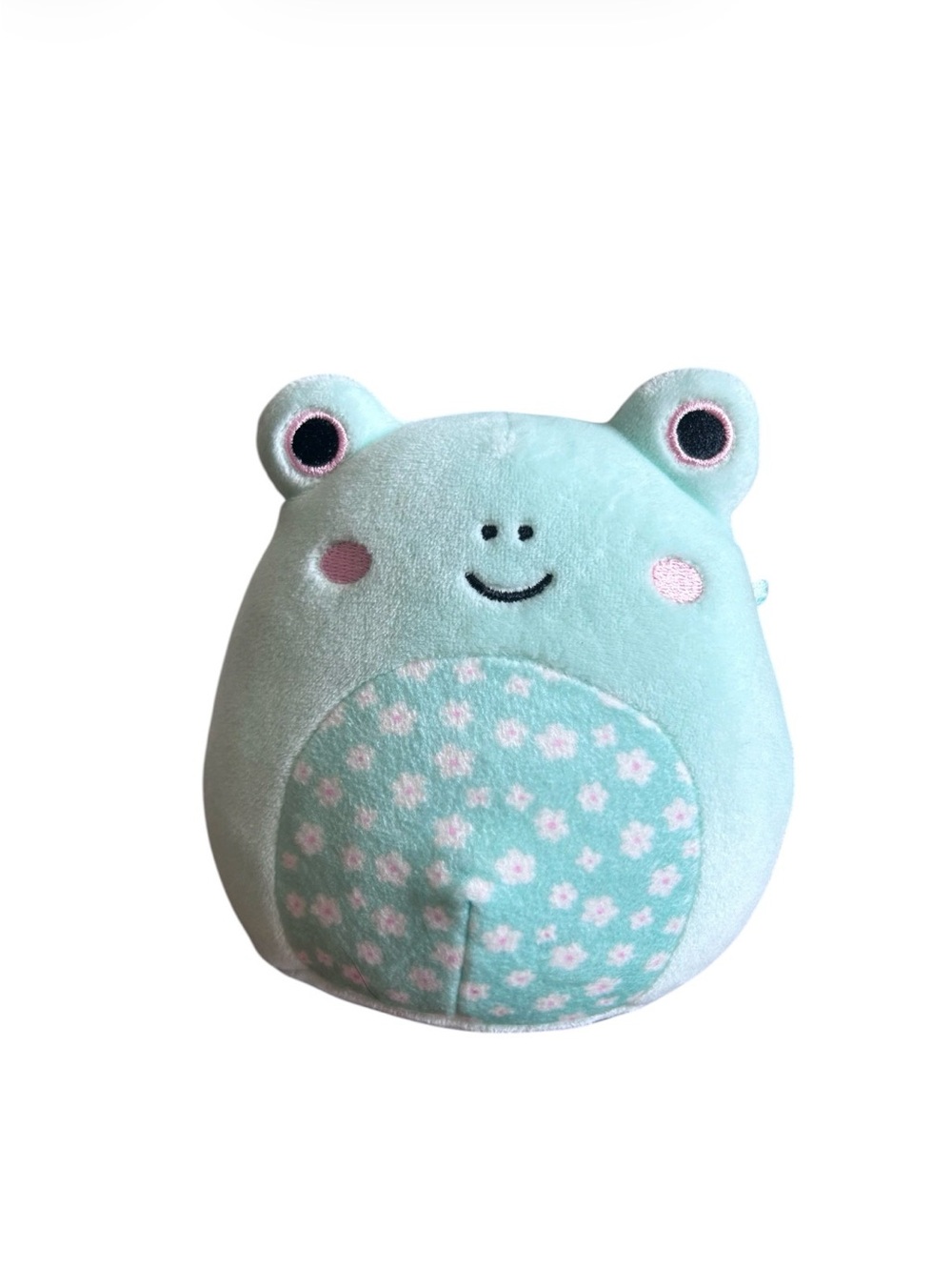 Squishmallows Fritz the Frog with Floral Belly Plush Easter Collection 4.5” Mini